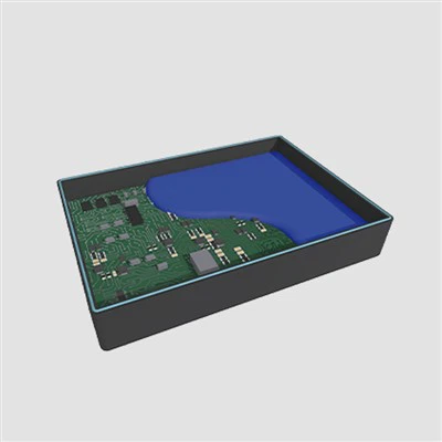 Termikus szilikon cserepes vegyület